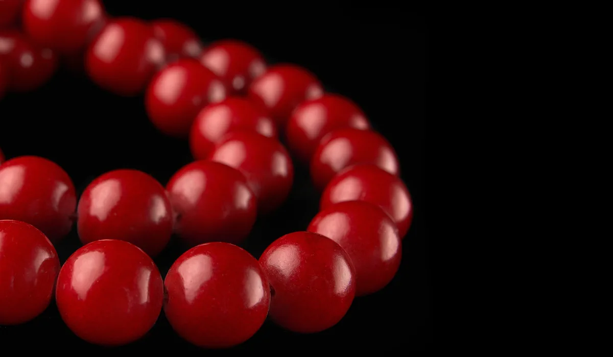 宝石 天然サンゴ 楽天市場】赤 珊瑚 ブレスレット 無染色 SANSUI 3月誕生石 天然