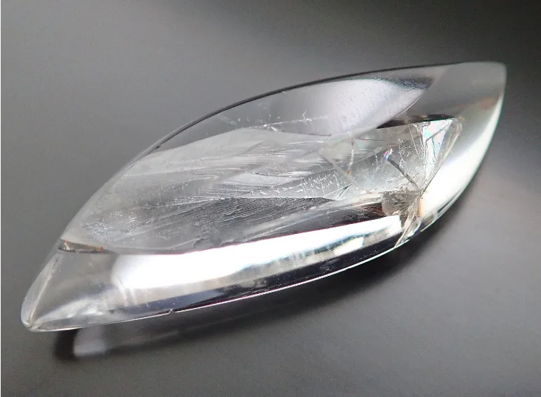 巨大な山入り水晶/ファントムクオーツ！ドロップ型ルース 楽天市場】グリーンファントム ポイント 六角柱□ブラジル産