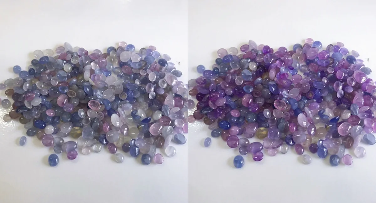 ハックマナイトは楽しい宝石！？紫外線で変化した色は戻る