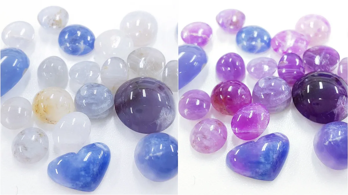 ハックマナイトは楽しい宝石！？紫外線で変化した色は戻る