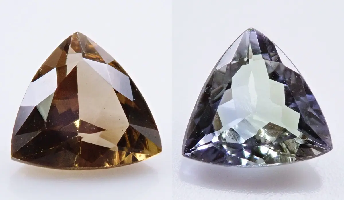 シックな色合いが魅力のクリノゾイサイト。ゾイサイトとの関係は