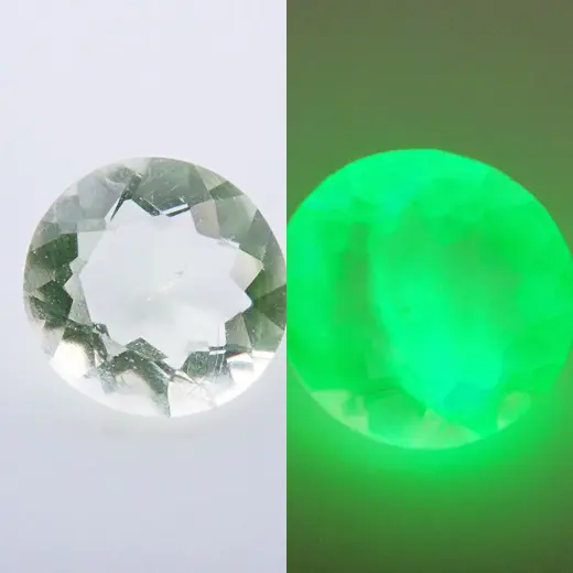 キラキラ光る石 夜光石 菱形 ひし形 角形 5kg 約12000個セット 蓄光石 光る石 蛍光石