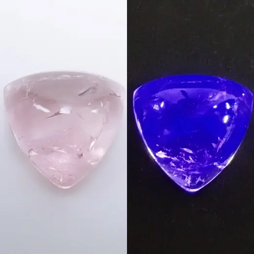 蛍光性をもつ宝石の魅力｜ブラックライトでネオンに輝く宝石たち