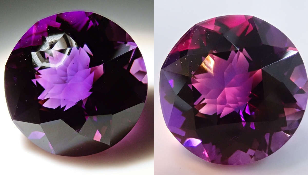 カラーシフトアメジスト　アメシスト　ルース