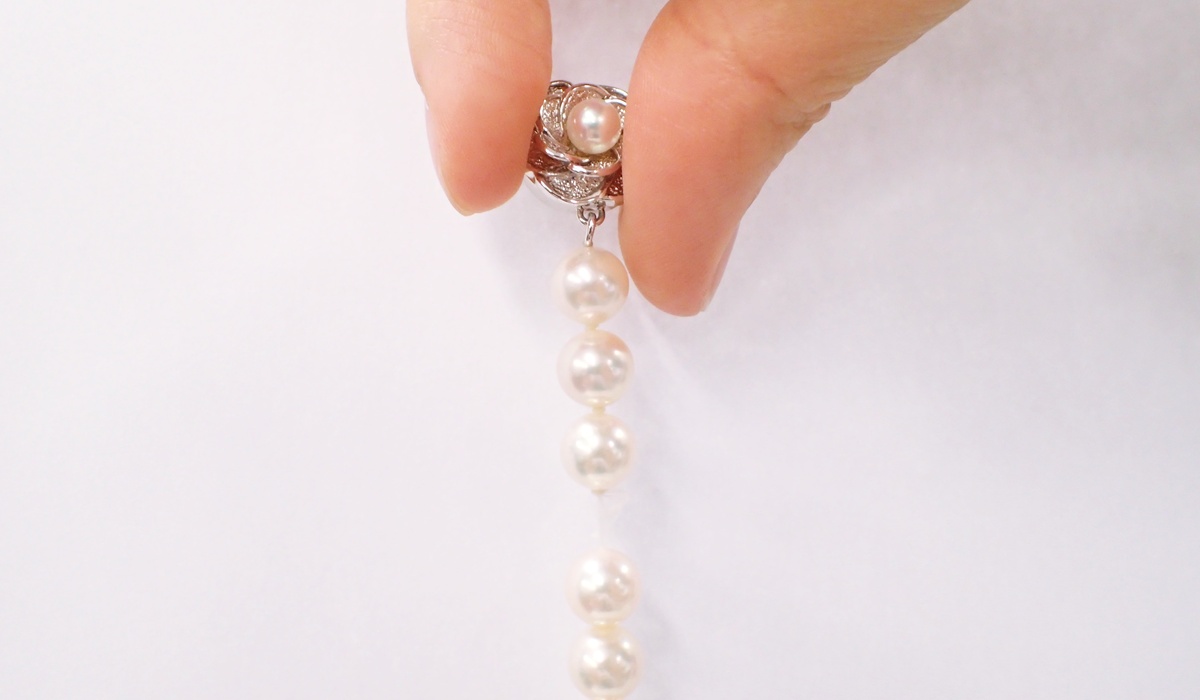 真珠の糸替え　タイミング　チェック方法