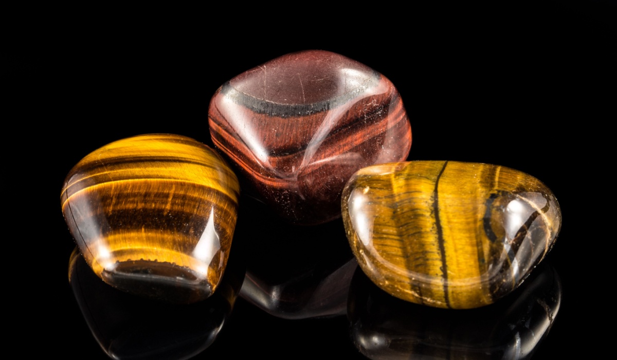 タイガーアイ　タンブル